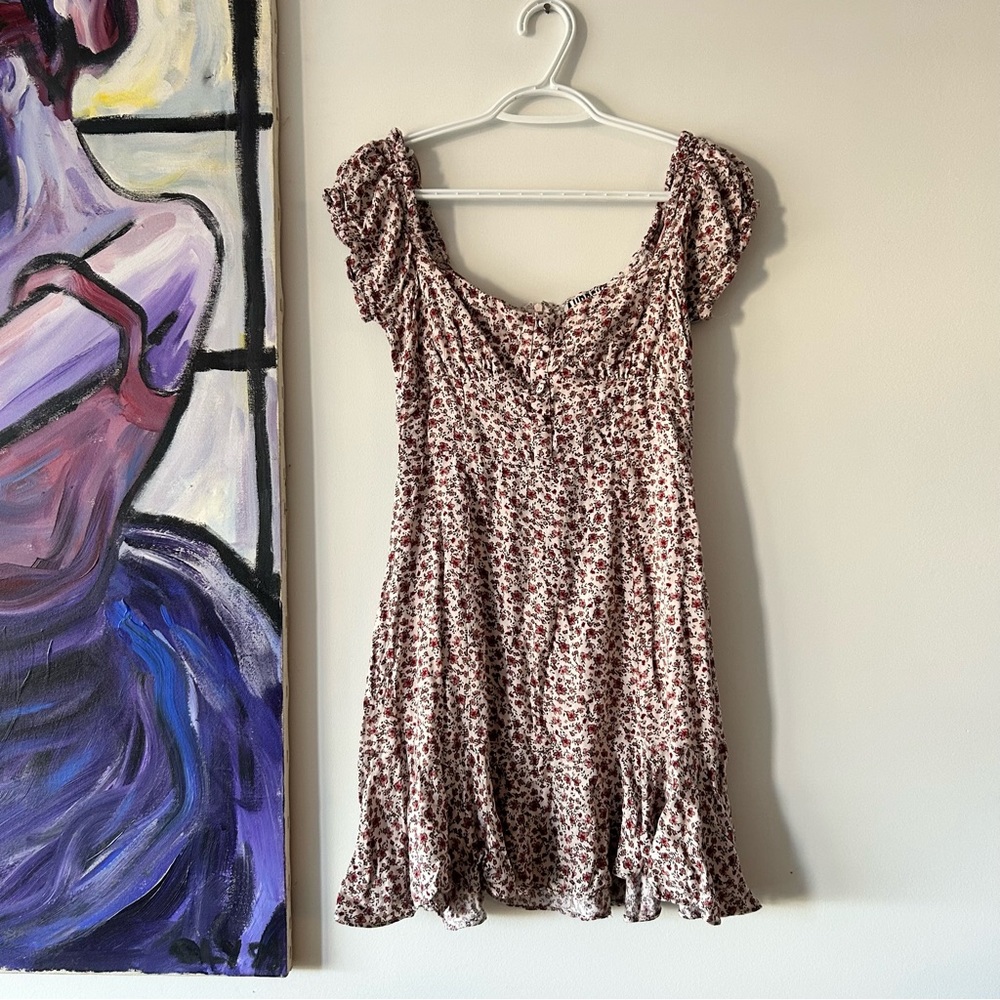 Floral mini dress